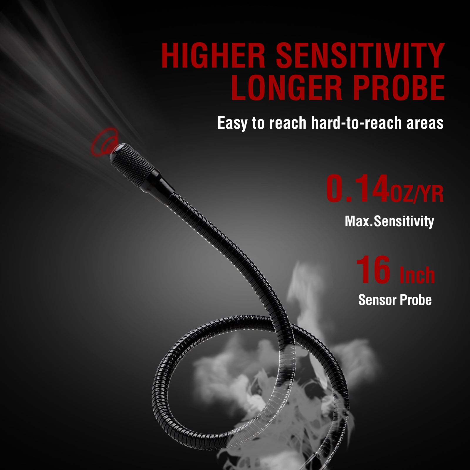 Refrigerant Leak Detector for Air Source Heat Pumps, ALD-200 PRO ASHP Freon Leak Detector for R410A, R407C, R32, R1234ze