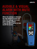 Aprvtio ALD-200 HP Refrigerant Leak Detector for Air Source Heat Pumps