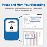TE-B2 Bluetooth Temperature Data Logger, Auto PDF CSV Report, Compare Multi-Devices Data, Monitor Cold & Frozen Storage