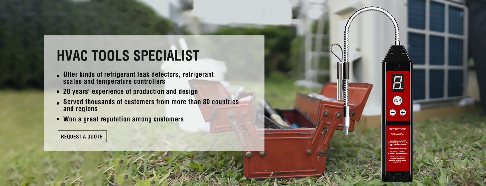 HVAC TOOL QUOTE