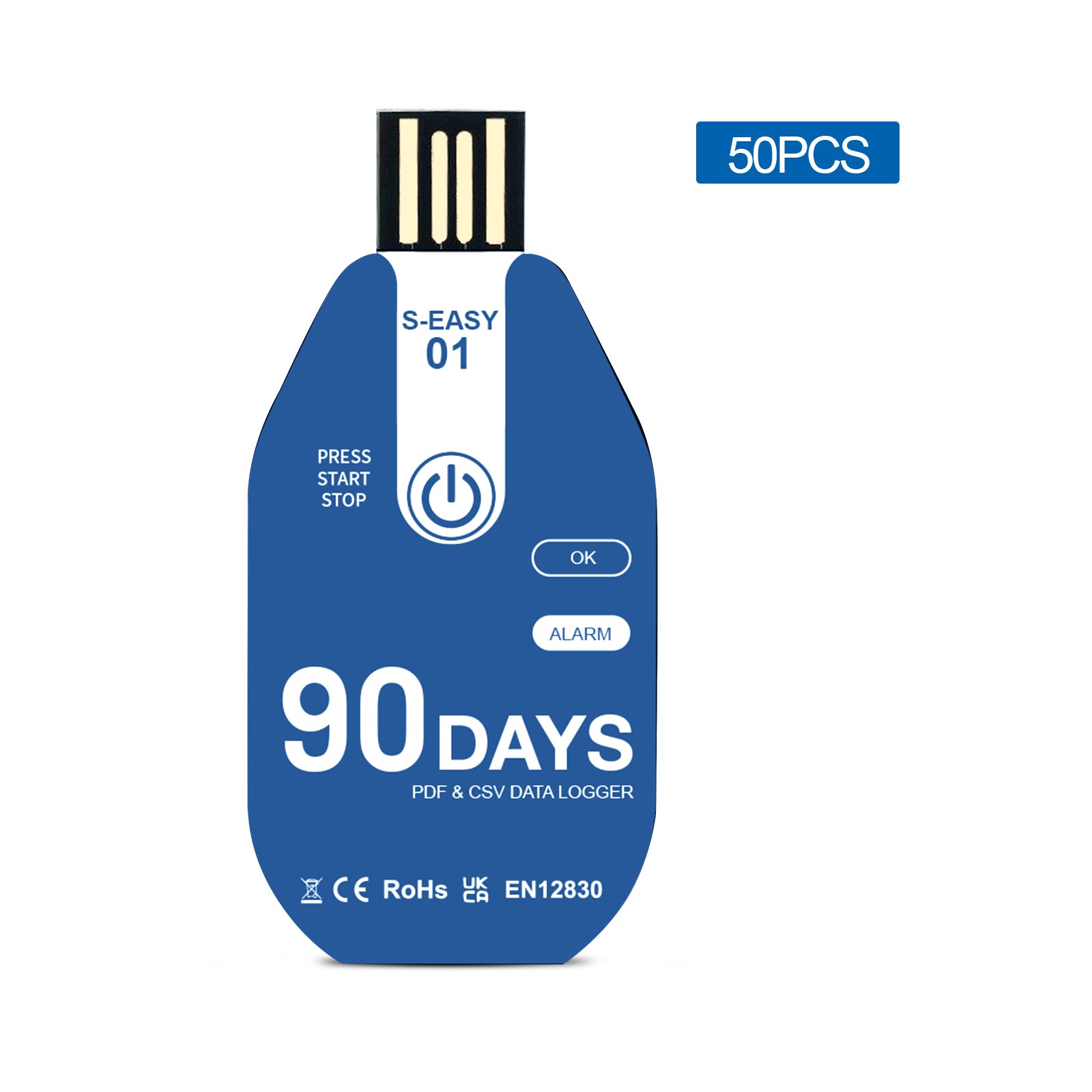 S-EASY 01 USB Single Use Data Logger for Cold Chian Transportation 10PCS