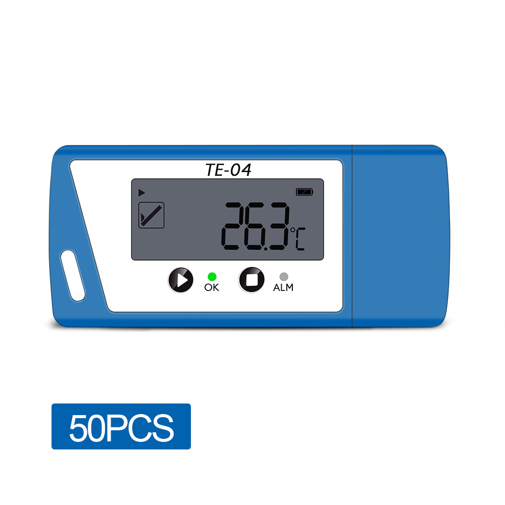 TE-04 Probe CSV&PDF USB Reusable Temperature Data Logger External Probe -22℉~158℉ Pre-order