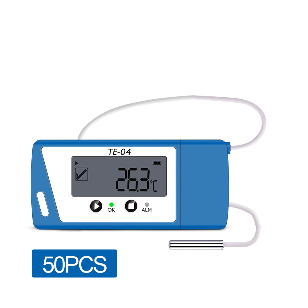 TE-04 Probe CSV&PDF USB Reusable Temperature Data Logger External Probe -22℉~158℉ Pre-order