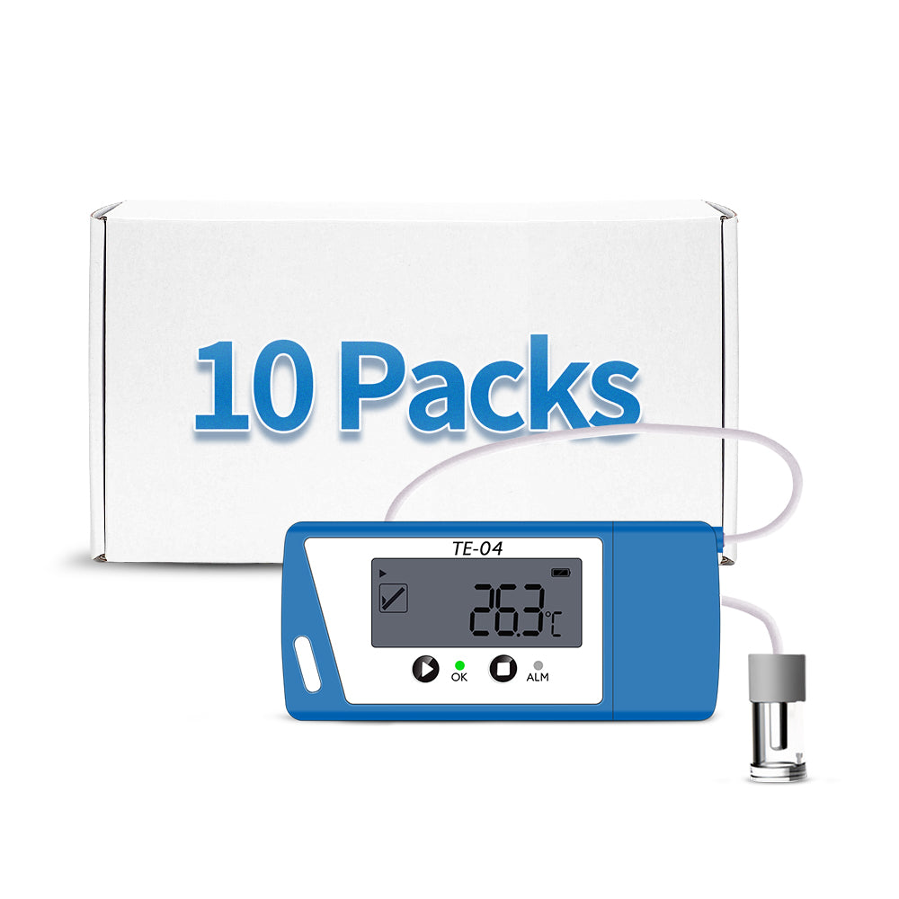 TE-04 Buffered Probe Digital Temperature Data Logger with Calibration Certificate Pre-order