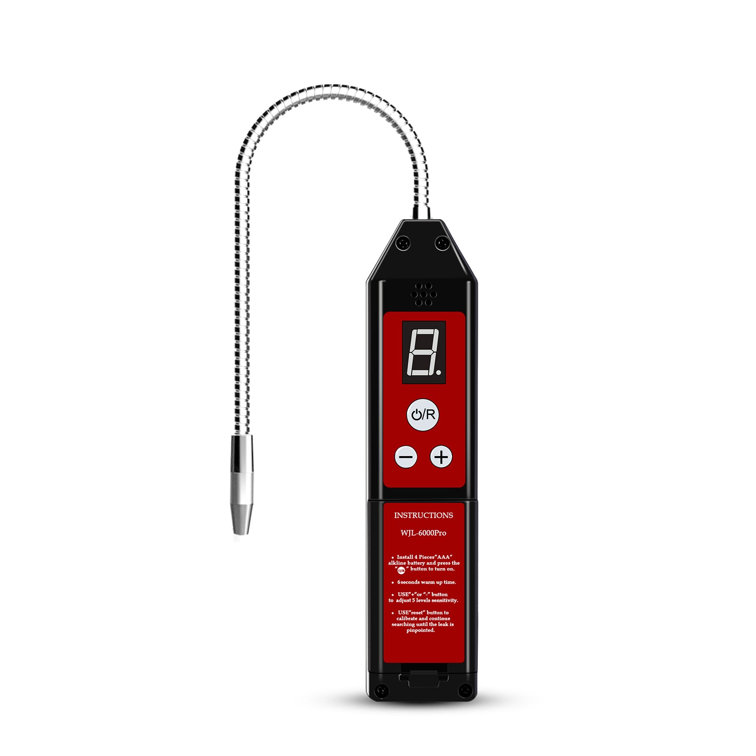 Aprvtio WJL-6000Pro Chiller Refrigerant Leak Detector with LCD and 5 Sensitivity Levels