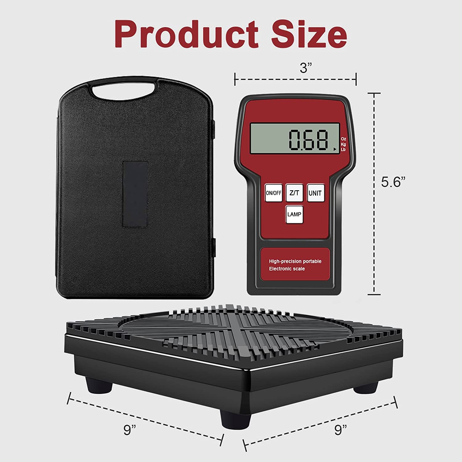 Aprvtio ACS-100A Refrigerant Charging Scales R134a R410a HVAC Tools