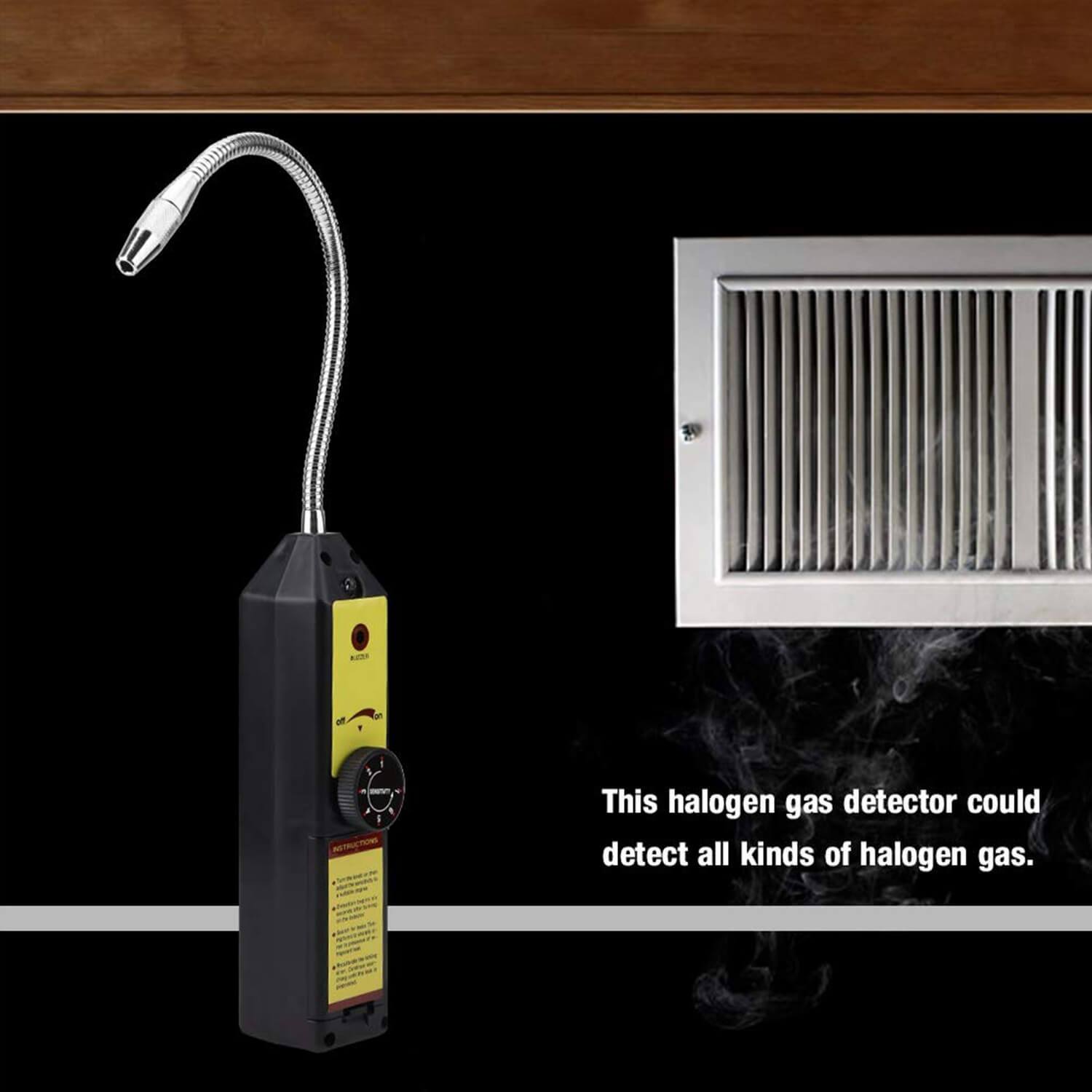 Aprvtio WJL-6000 Refrigerant Leak Detector