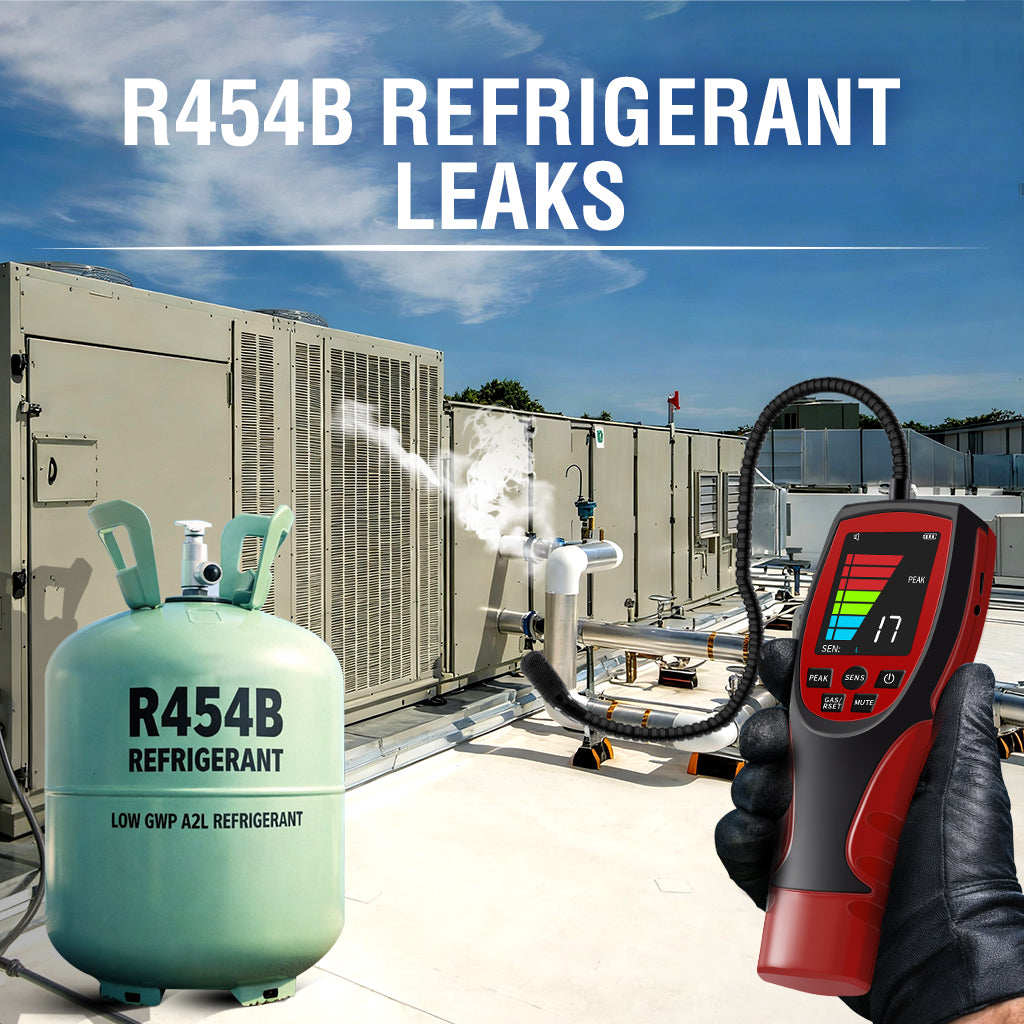 Detecting R454B Leaks: Best Practices, Detector Recommendations, Maintemance ad Usage Tips