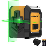 Green Laser Level Self-Leveling Bright Green Beam Horizontal and Vertical Cross Line Laser for Home Decoration DIY etc.Carrying Pouch Battery Included