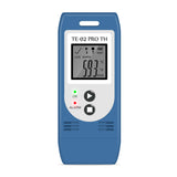 TE-02 PRO TH Temperature Humidity Data Logger, Multi-Use USB Temperature Recorder with 32000 Readings Vaccine Fridge Auto PDF & CSV Reports, LED Alert Indicator, Calibration Certified