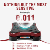 Aprvtio ACS-220B Bluetooth Refrigerant Measuring Scale with Level, New Upgrade Water Dust and Oil Resistant
