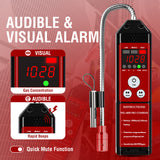 Refrigerant Leak Detector, Aprvtio WJL-6000PRO Combine PPM Freon & Combustible Gas Leak Detector with Loud Alarm, 1800mAh Rechargeable Battery for R32 R454B R410A Propane Methane
