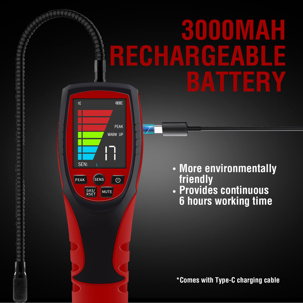Aprvtio ALD-200 PRO HP Refrigerant Leak Detector | R32, R454B, R290 ...