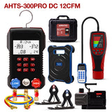 Air Conditioner Installation Tool Kit – HVAC AC Service Set with Refrigerant Leak Detector, Refrigerant Scale, K-Type Thermometer, Digital Manifold Gauge Set & Vacuum Pump