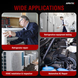 Refrigerant Leak Detector, Aprvtio New Upgrade WJL-6000PRO Freon Leak Detector with Loud Alarm, 1800mAh Rechargeable Battery, Freon Sniffer HVAC Halogen Gas Sniffer for R22 R410A R134A R454B