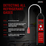 Refrigerant Leak Detector, Aprvtio WJL-6000PRO Refrigerant Gas Leak Detector with Dual Detection Modes PPM &%LEL, AC Freon Leak Detector Kit for Auto AC Repair, R134a R12 R22 R410A CFCs HCFCs HFCs HFOs HCs