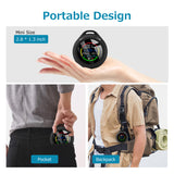 Carbon Monoxide Detector, CF-5R Portable CO Detector Oxygen Monitor, 6-in-1 Air Quality Meter Detects CO, O2, Atmosperic Pressure, Altitude, Temperature, Humidity