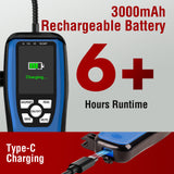 HVAC Refrigerant Leak Detector, Aprvtio ALD-100 2-in-1 A2L A1 Freon Leak Detector with TFT Screen, 3 Sensitivity Modes & 2 Alarm Types, Air Conditioning Detector HVAC for R134a R410A R32 R454B R290