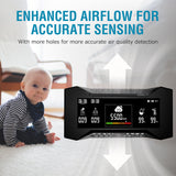 Air-Guardian CF-20 PRO Air Quality Detector for CO2, PM2.5, PM10, TVOC, HCHO, AQI, Temp, Humidity(Pre-Order)
