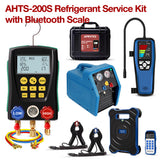 APRVTIO Refrigeration Kit – Complete Refrigeration Service Tool Set with Recovery Machine, Leak Detector, Digital Manifold Gauge & Refrigerant Scale