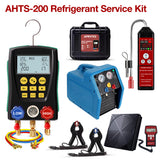 APRVTIO Refrigeration Kit – Complete Refrigeration Service Tool Set with Recovery Machine, Leak Detector, Digital Manifold Gauge & Refrigerant Scale