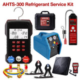 APRVTIO Refrigeration Kit – Complete Refrigeration Service Tool Set with Recovery Machine, Leak Detector, Digital Manifold Gauge & Refrigerant Scale