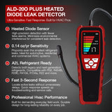 APRVTIO Air Condition Basic Set – Digital Manifold Gauge & Refrigerant Leak Detector Kit for HVAC AC Installation, Maintenance & Leak Detection