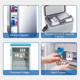 ThermElc TE-B2 10PCS Bluetooth Temperature Data Logger, Auto PDF CSV Report, Compare Multi-Devices Data, Monitor Cold & Frozen Storage