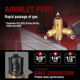 APRVTIO ASVB R32 vacuum pump used for safe evacuation of air conditioning and refrigeration systems