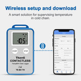 Bulk temperature data logger for large scale deployment