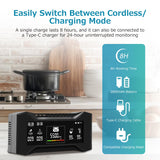 formaldehyde air quality monitor with type-c charging cable