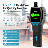 portable air quality monitor for office