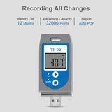  Temperature data logger for professional temperature monitoring
