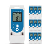 TE-02 PRO H Temperature Humidity data logger with 32000 Points Light Alarm