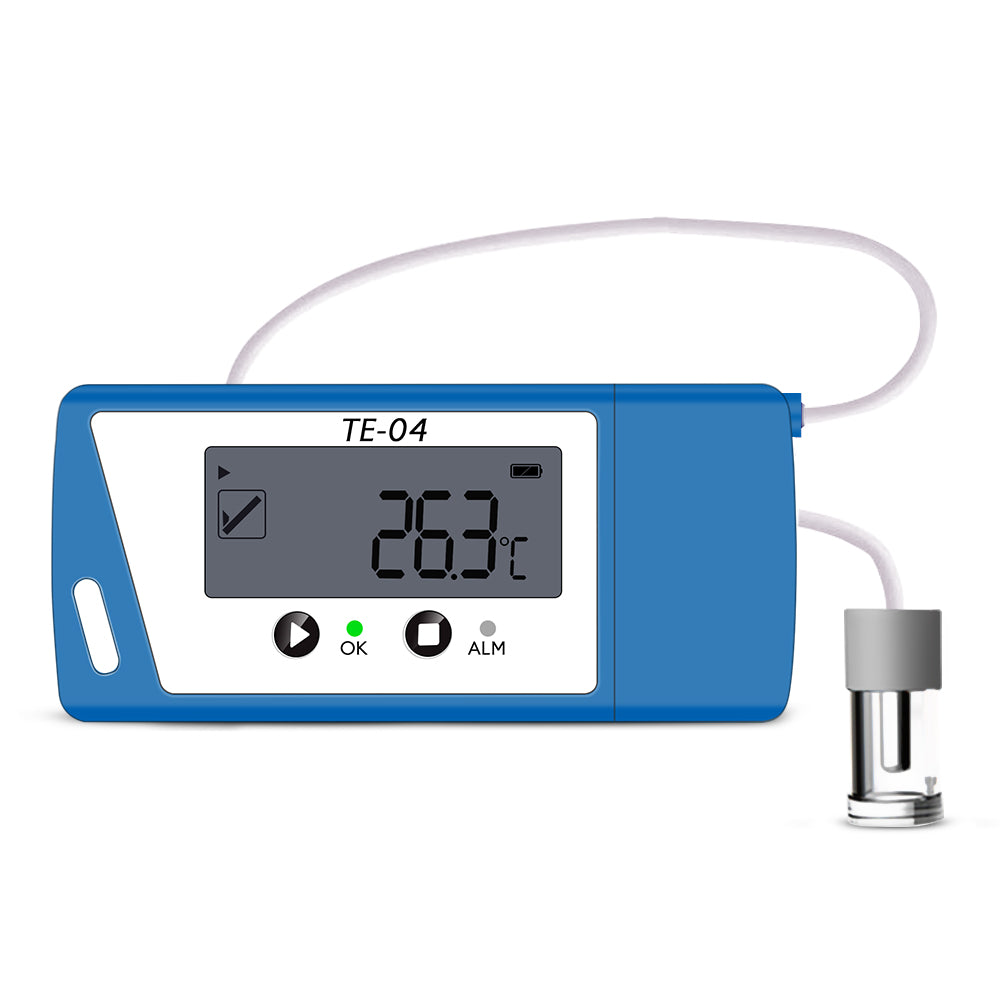 TE-04 Buffered Probe Digital Temperature Data Logger with Calibration Certificate Pre-order