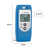 TE-02 PRO Waterproof Temperature Data Logger PDF CSV Report Easy-use 10 PCS